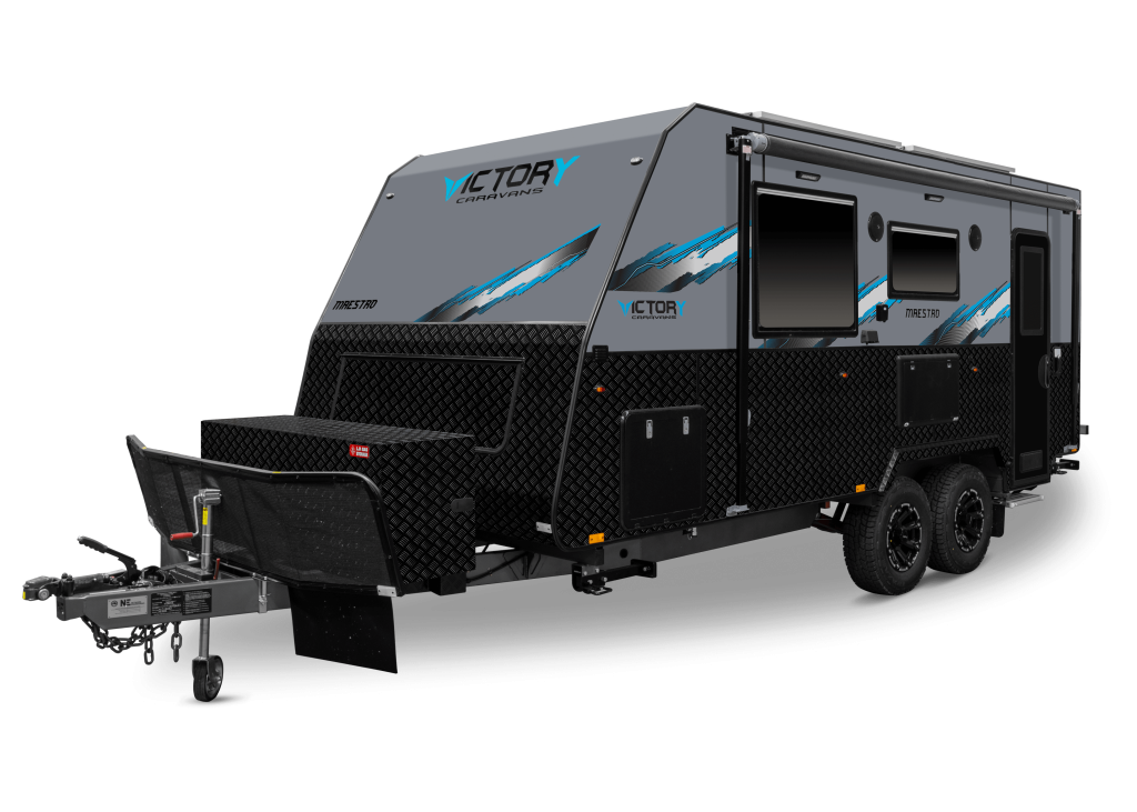 17’6FT Rear Door Bunk Composite (VIC1760RDBC) - Network RV Caravans